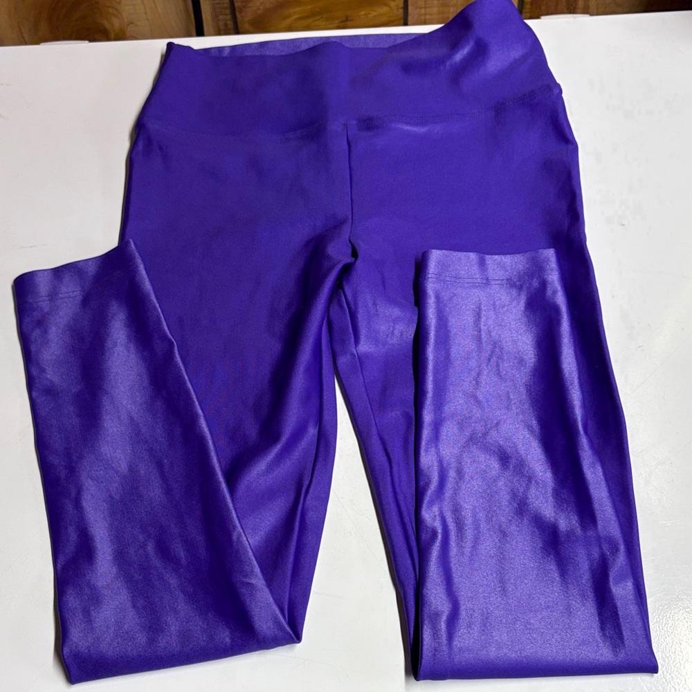Koral Shiny Purple Leggings
